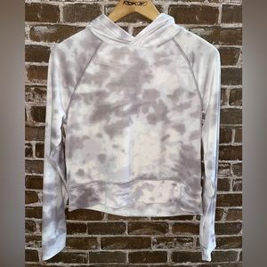 NWOT So Cozy sweatshirt women’s s small tie dye hoodie cropped long sleeve